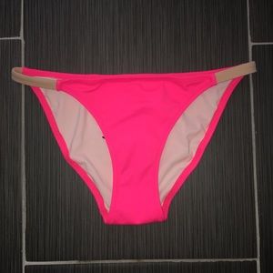 Solid and striped Morgan bikini bottom S